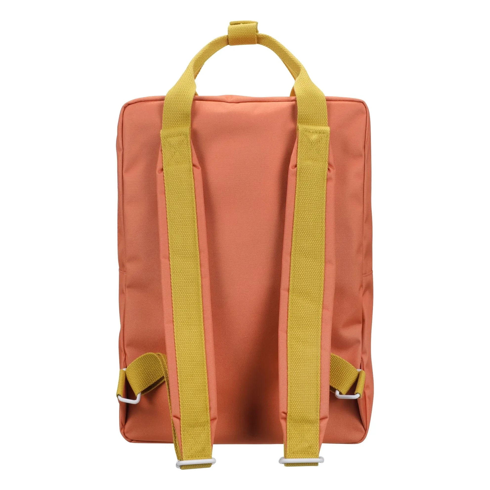 Sticky Lemon - Großer Umschlagrucksack | Koralle