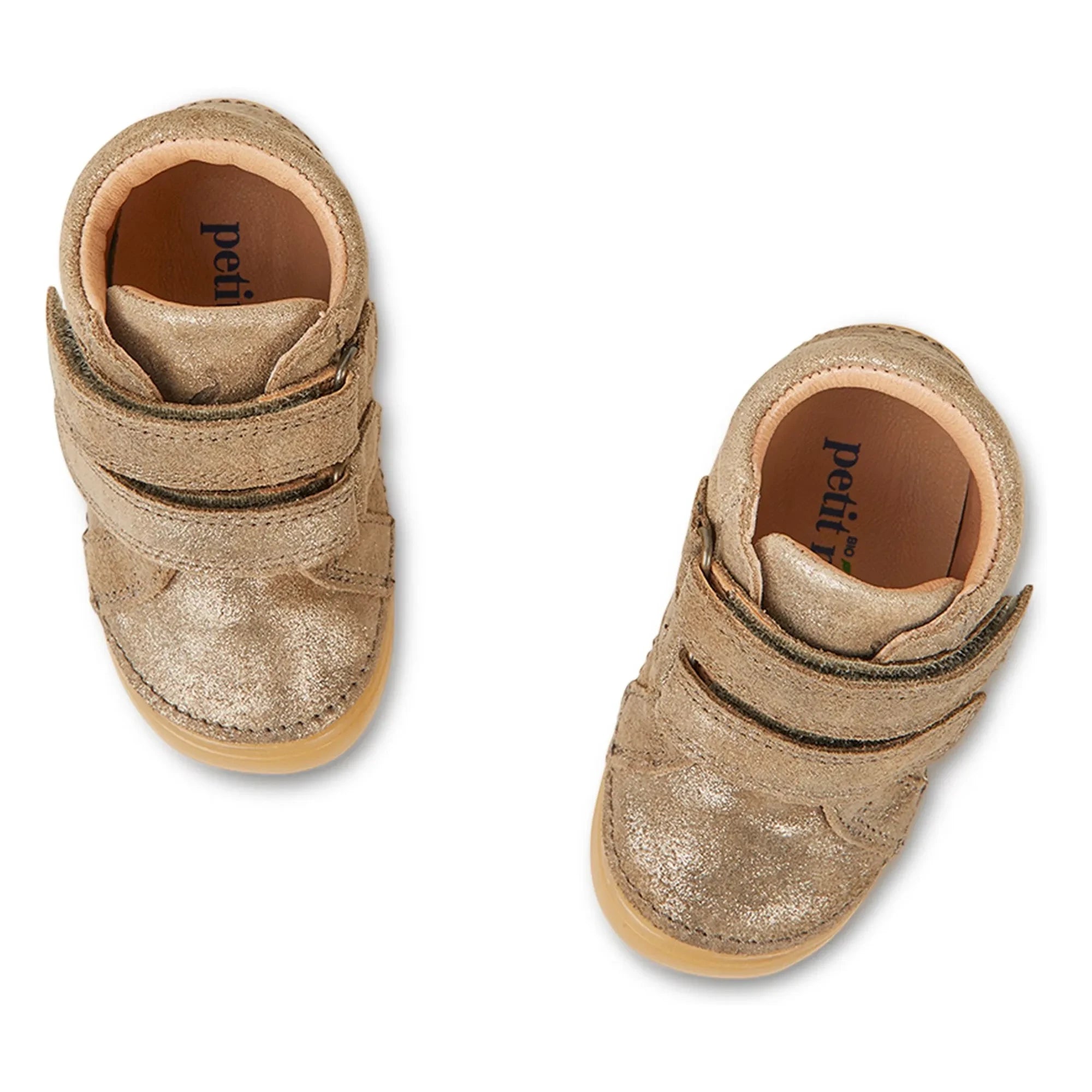 Petit Nord - Mini Bootie Scratch Sneaker | Gold