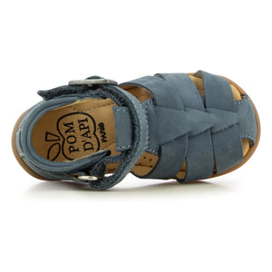Pom d'Api - Stand Up Papy Sandalen | Petrolblau