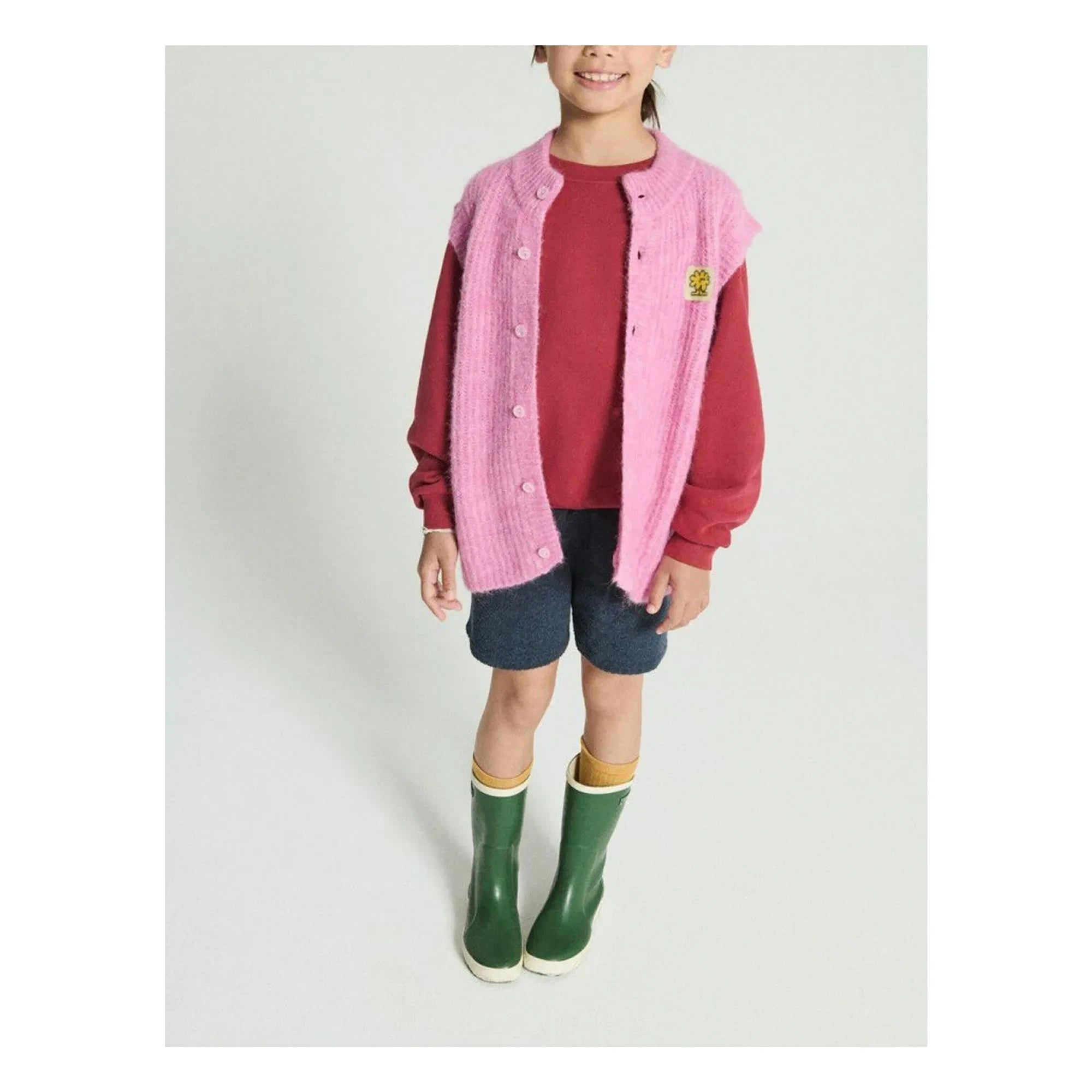 American Vintage - East Alpaka ärmellose Weste | Rosa