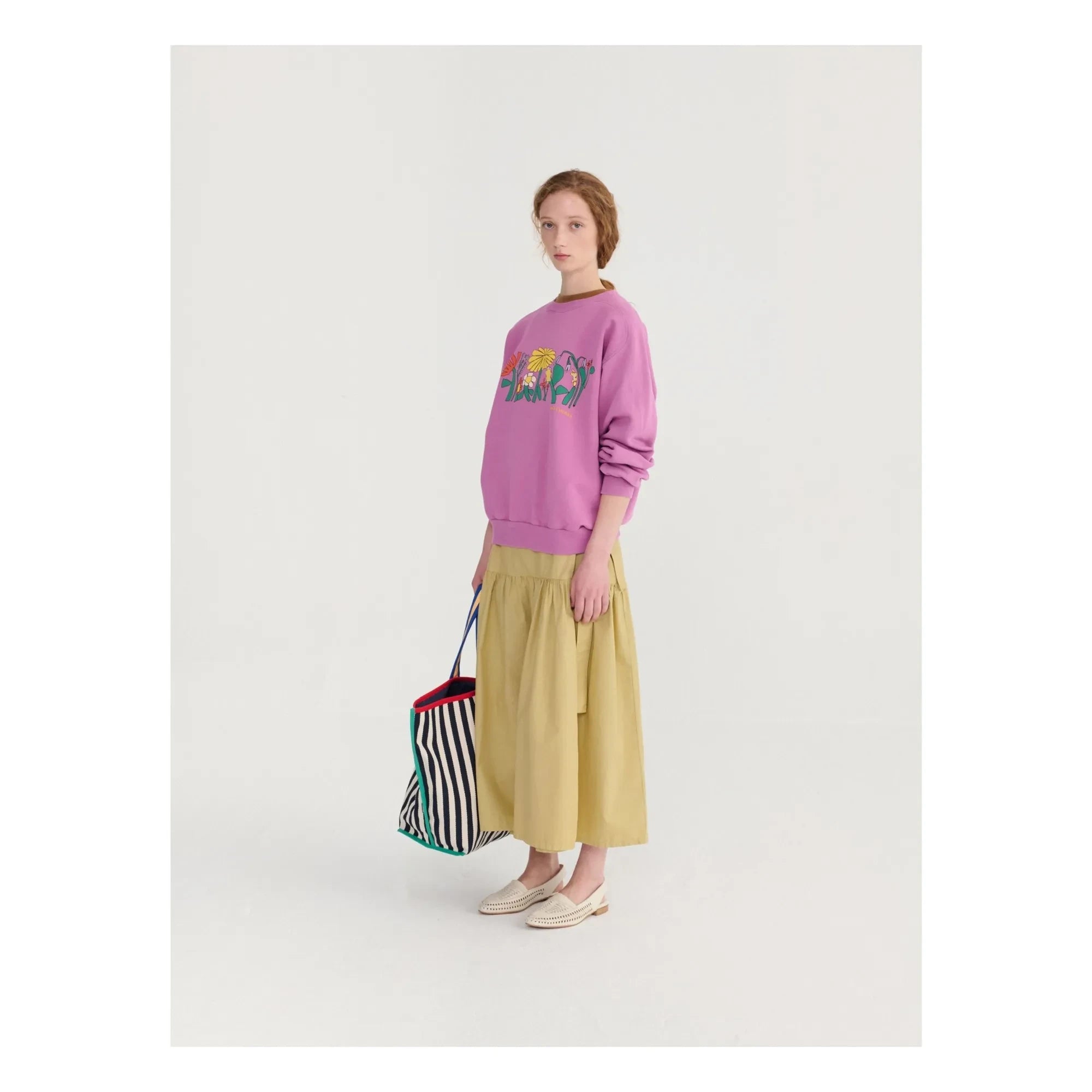 Bobo Choses - Sweatshirt Color Herbalis Bio-Baumwolle | Lila