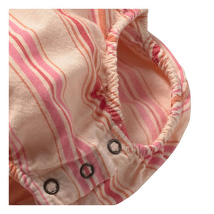 Cozmo - Rue Rayée Overall aus Bio-Baumwolle | Rosa