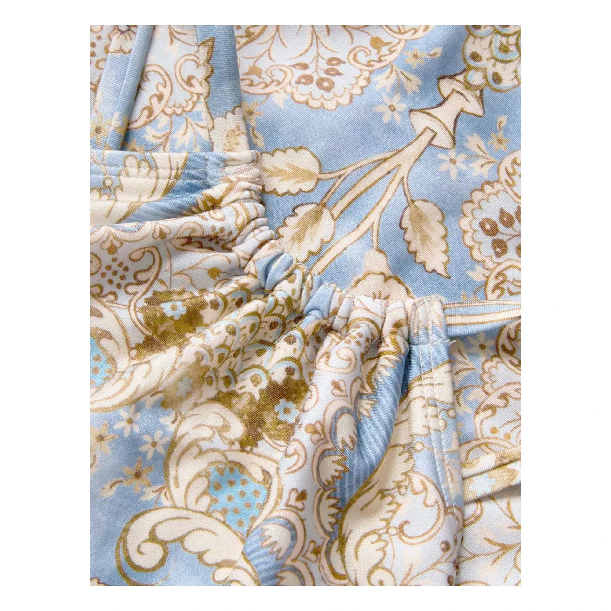 Zimmermann - Daylight Fleuri Badeanzug | Hellblau