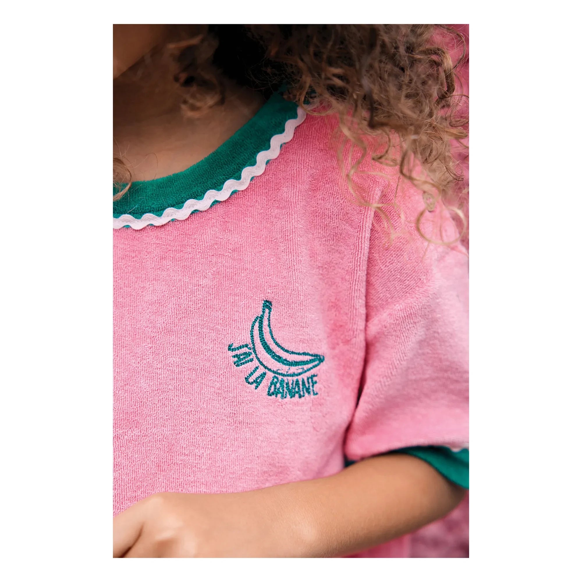 Bonton - Livia Frottee-T-Shirt | Zuckerrosa
