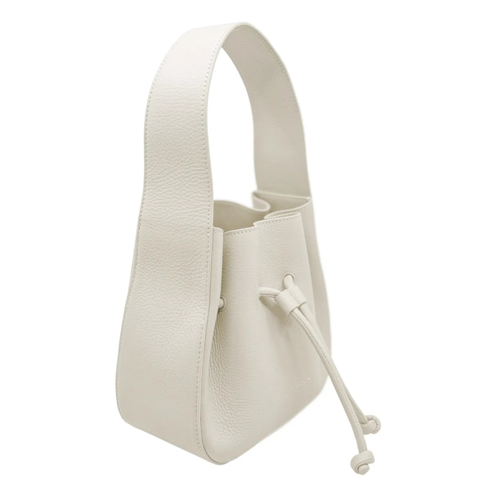Studio Amélia - Geraffte Mini-Tasche | Grau