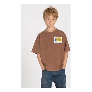 Finger in the nose - King T-Shirt Bio-Baumwolle | Braun