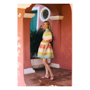 Maria de la Orden - Daisy Baumwollkleid | Blaugrün