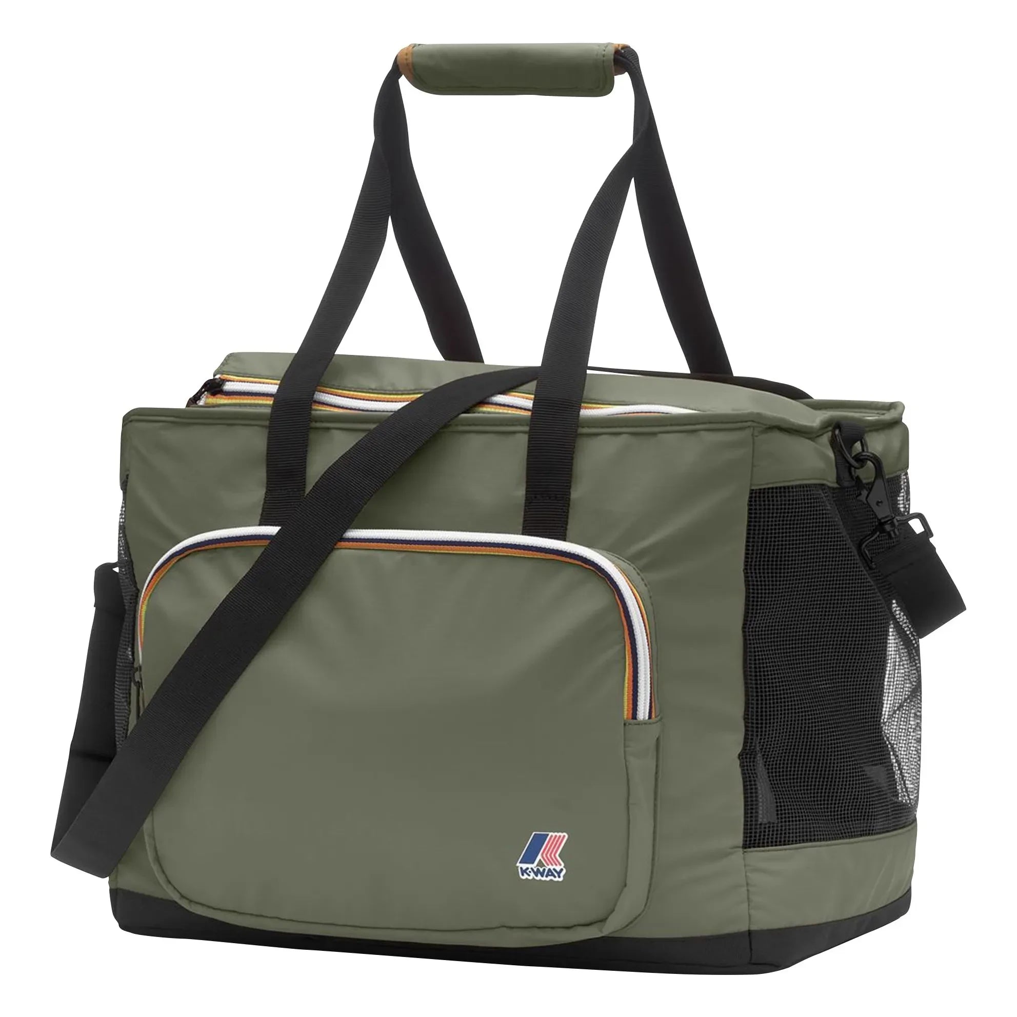K-way – Le Vrai 4.0 Marley Katzentragetasche aus recycelten Fasern | Khaki