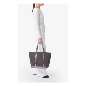 Vanessa Bruno - Fermuarlı Tote L | Kömür grisi