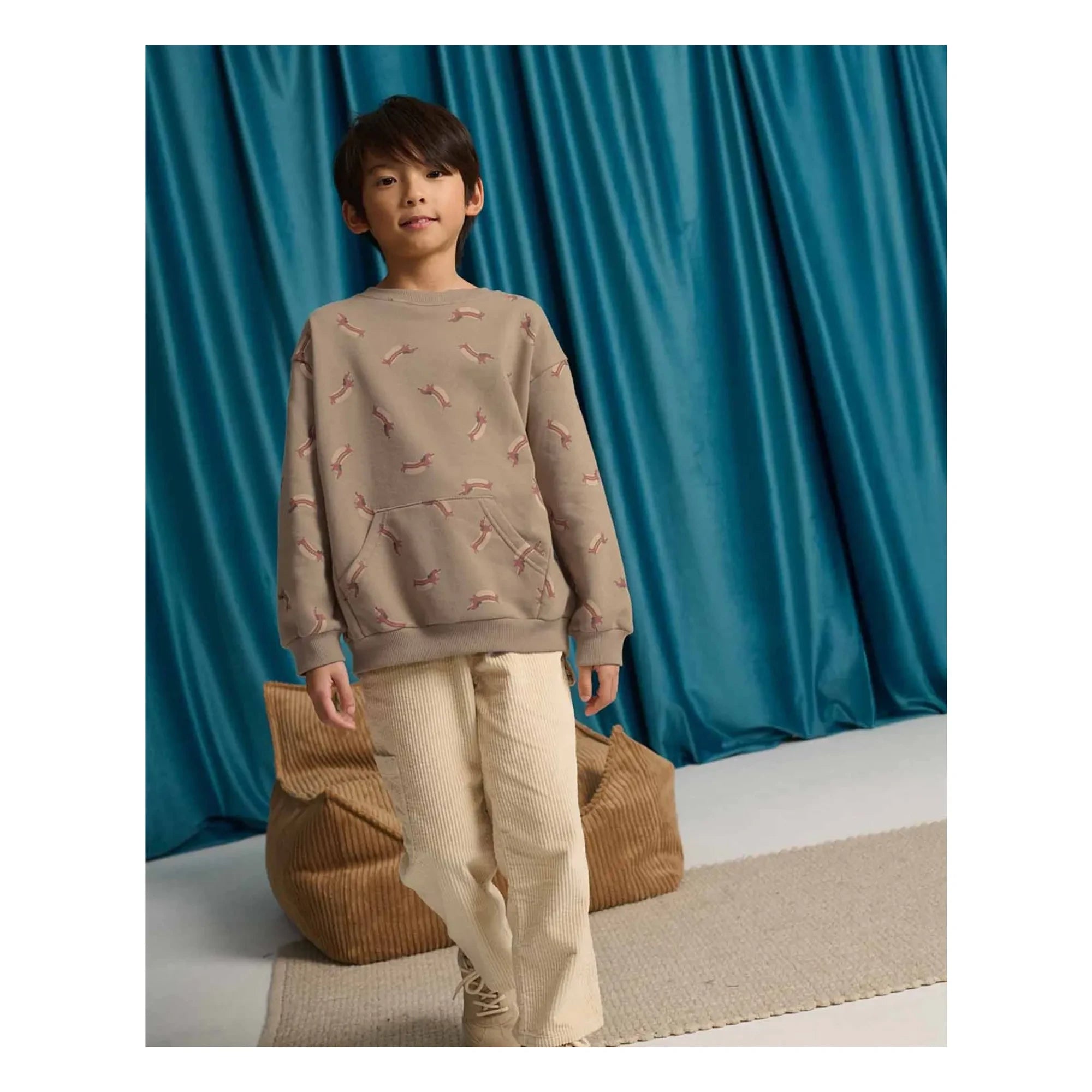 Gingersnaps - Renzo Hot Dog sweatshirt | Bej