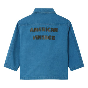 American Vintage - Comow düğmeli iş ceket | Mavi