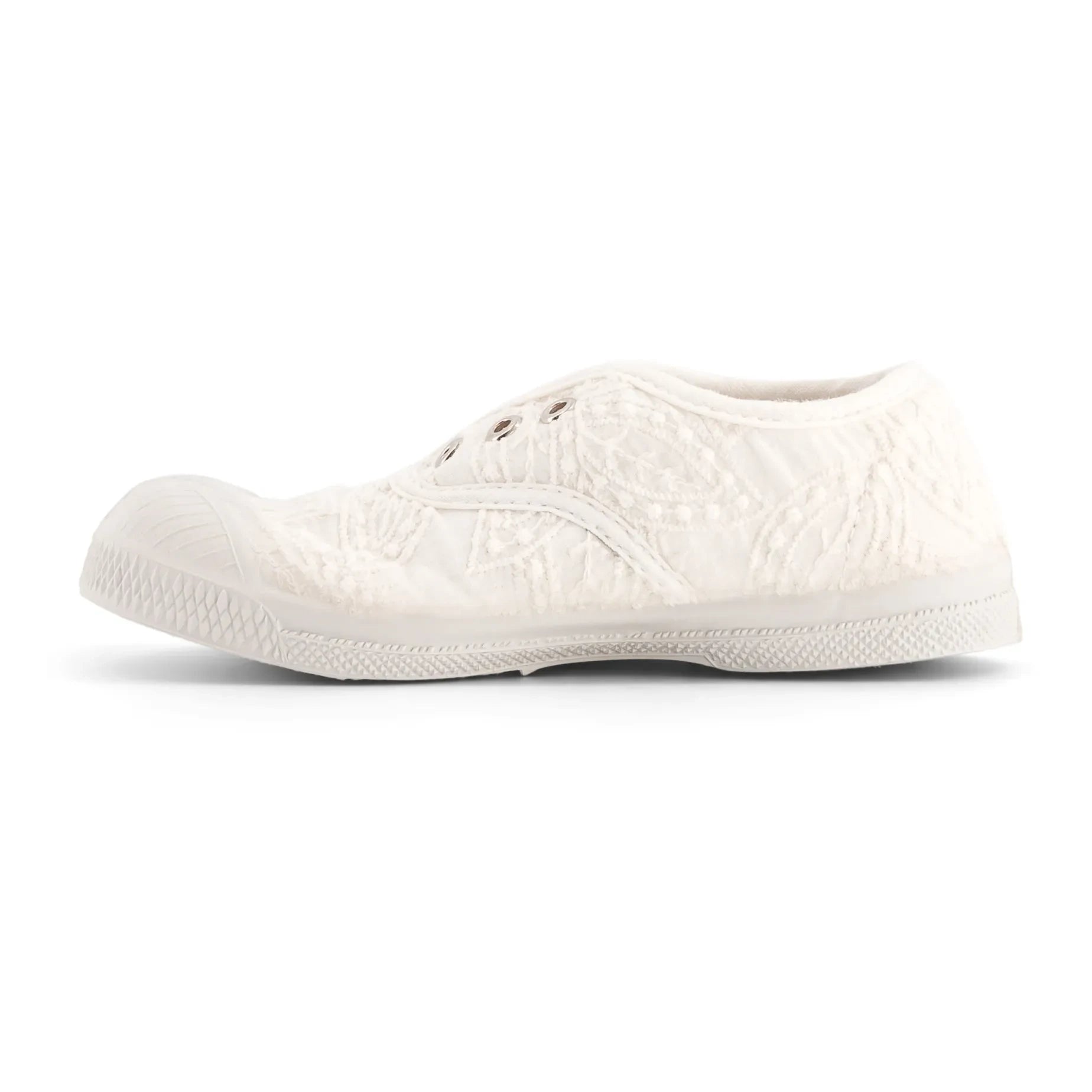 Bensimon - Tennis Elly Broderie Anglaise | Weiß
