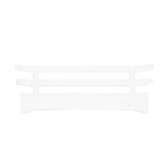 Leander - Juniorbett-Sicherheitsgitter | Weiß Satin
