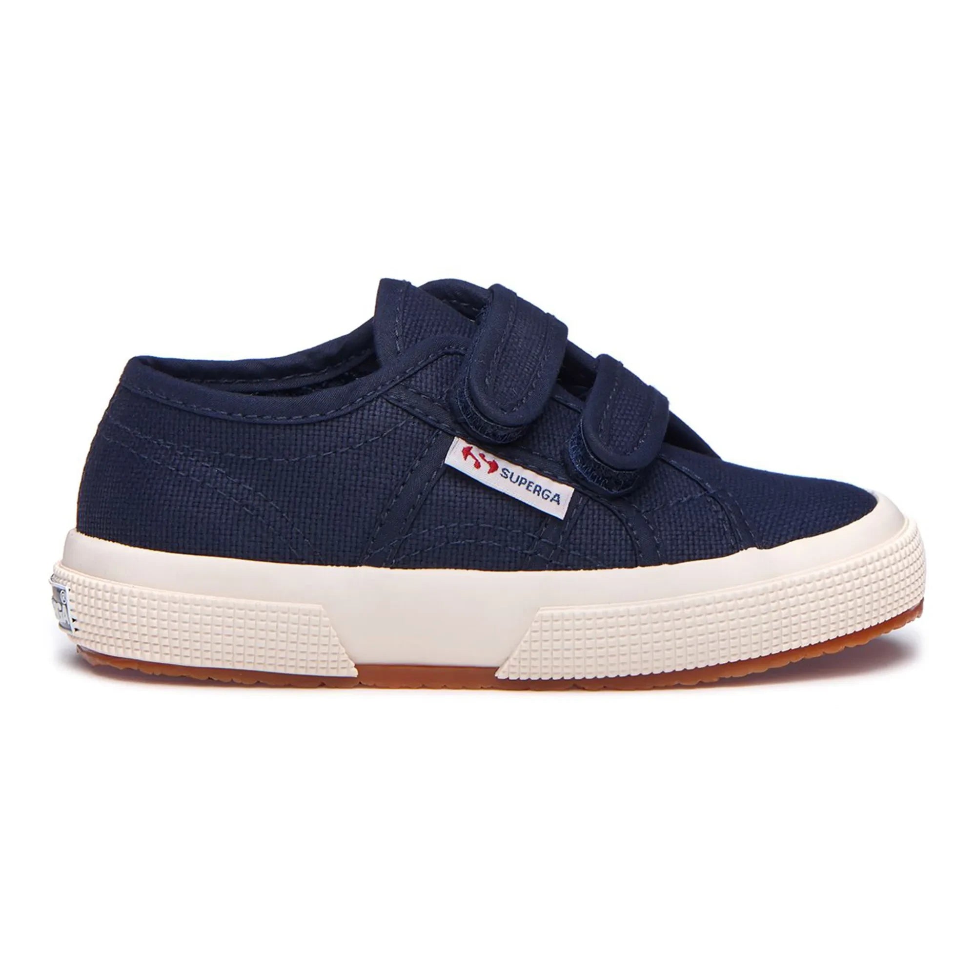 Superga - 2750 Classic Klettverschluss-Sneakers | Marineblau