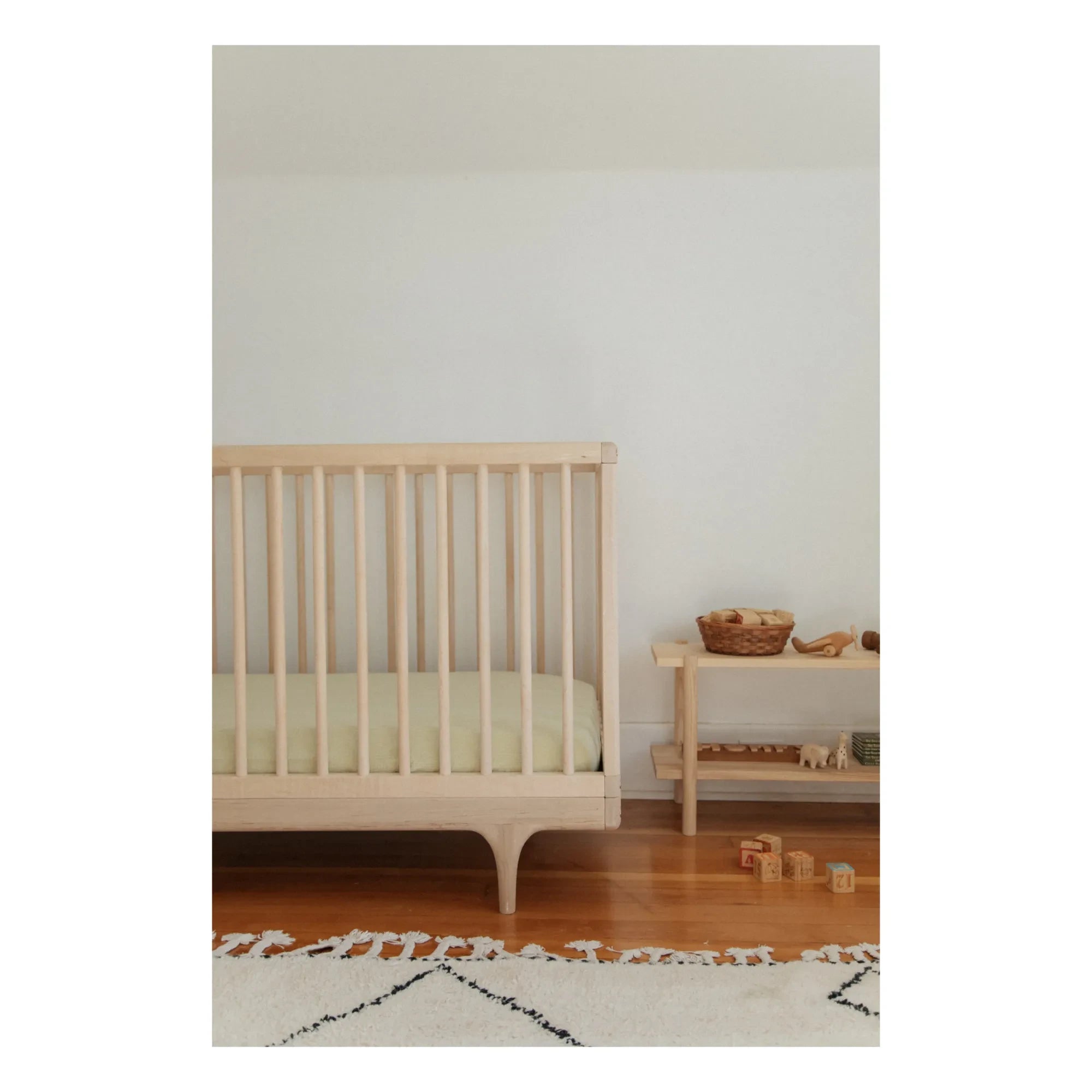 Soft Spot - Spannbettlaken aus Bio-Baumwolle | Erbsengrün