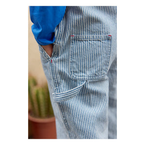 Bonton - Nope Gestreifte Latzhose | Blau