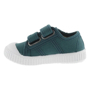 Victoria - Tiras Lona Scratch Sneakers | Tavus mavisi