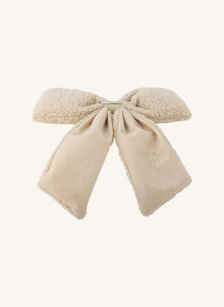 Bloomingville - Ruby Bow Weihnachtsdekoration | Beige