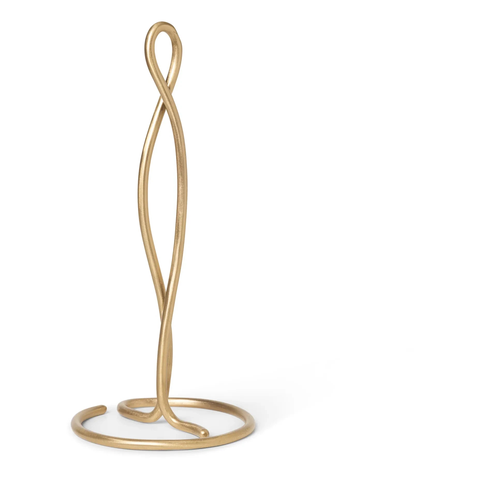 Ferm Living - Curvature Küchenrollenhalter | Gold