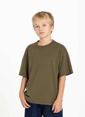 Smallable Kid - Nils Organische Baumwoll-T-Shirt | Verdigris