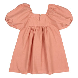 Búho - Kleid aus Bio-Baumwollpopeline | Dusty Pink