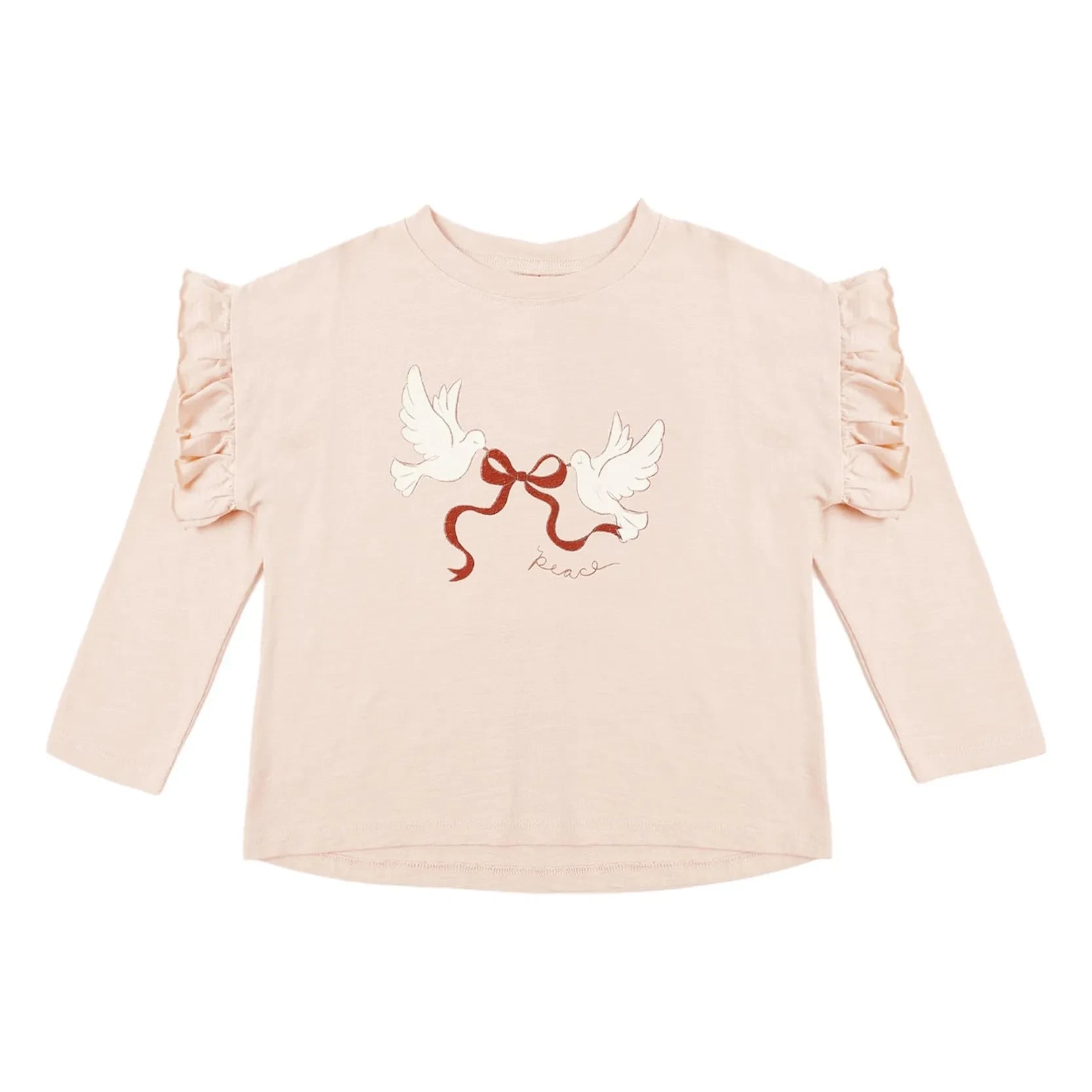 Rylee + Cru - Peace T-Shirt | Puderrosa