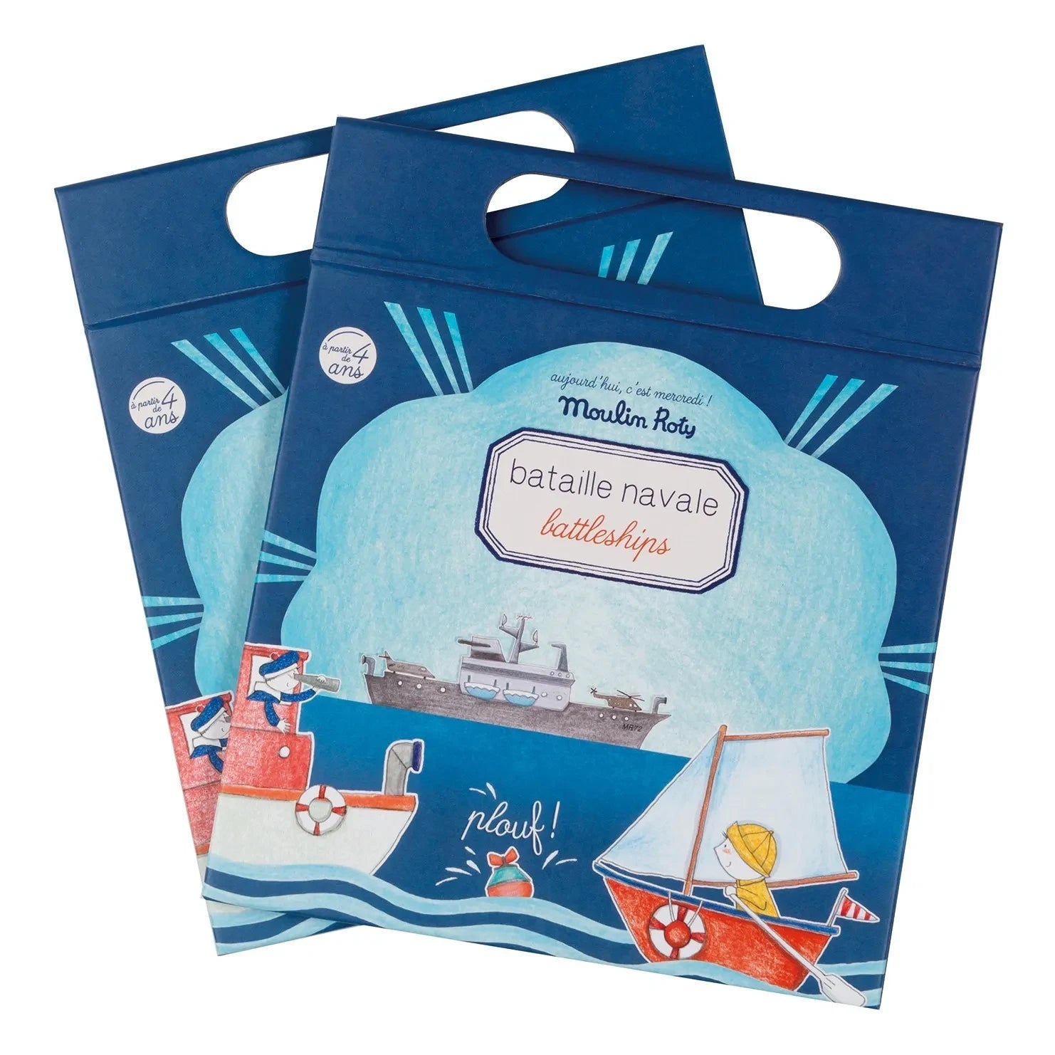 Moulin Roty - Magnetisches Schlachtschiff Spielzeug