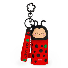 Legami - Marienkäfer Münzbörse mit Schlüsselanhänger - Mini Kawaii