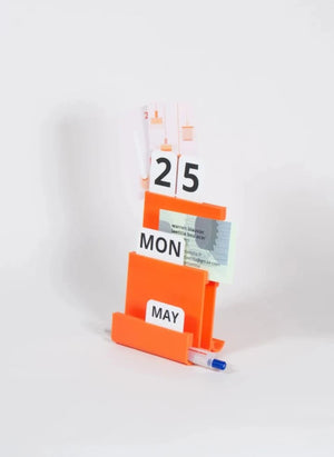 Warren & Laëtitia - Joes Perpetual Kalender | Orange