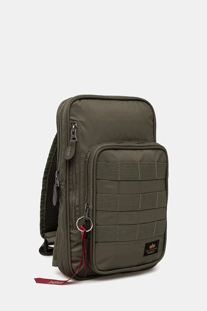 Alpha Industries Label Sling Bag Omuz Çantası
