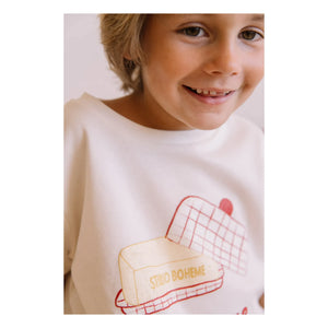 Studio Bohème - Essential Bio-Baumwoll Butter Dish T-Shirt | Ecru