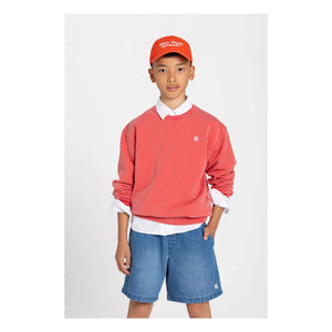 Smallable Kid - Tom Ample Jeans-Shorts | Blau