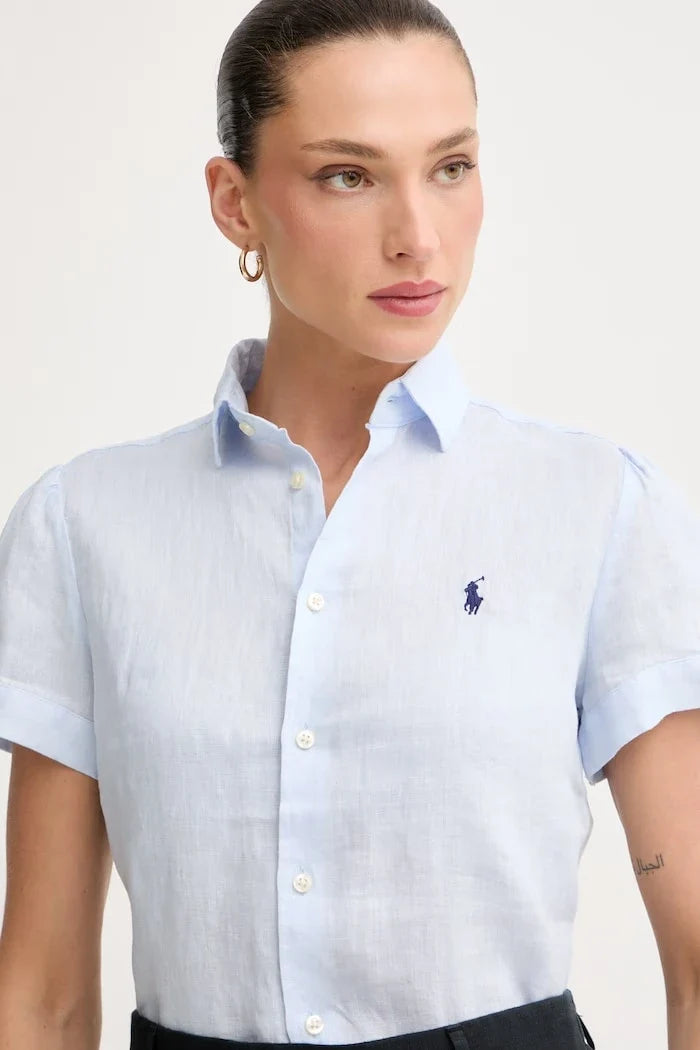 Polo Ralph Lauren Kadın Keten Gömlek PD LINEN-WVN-SHIRT