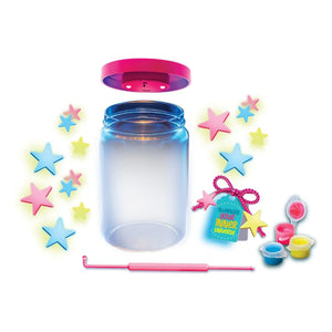 4M - Kreativset mit Beleuchtung - Galaktisches Lichtglas