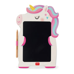 Legami - Tragbares Karton-LCD-Zeichentafel mit Einhorn - Magische Skizzenplatte