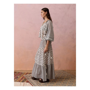 Boteh - Levante Bluse | Grau