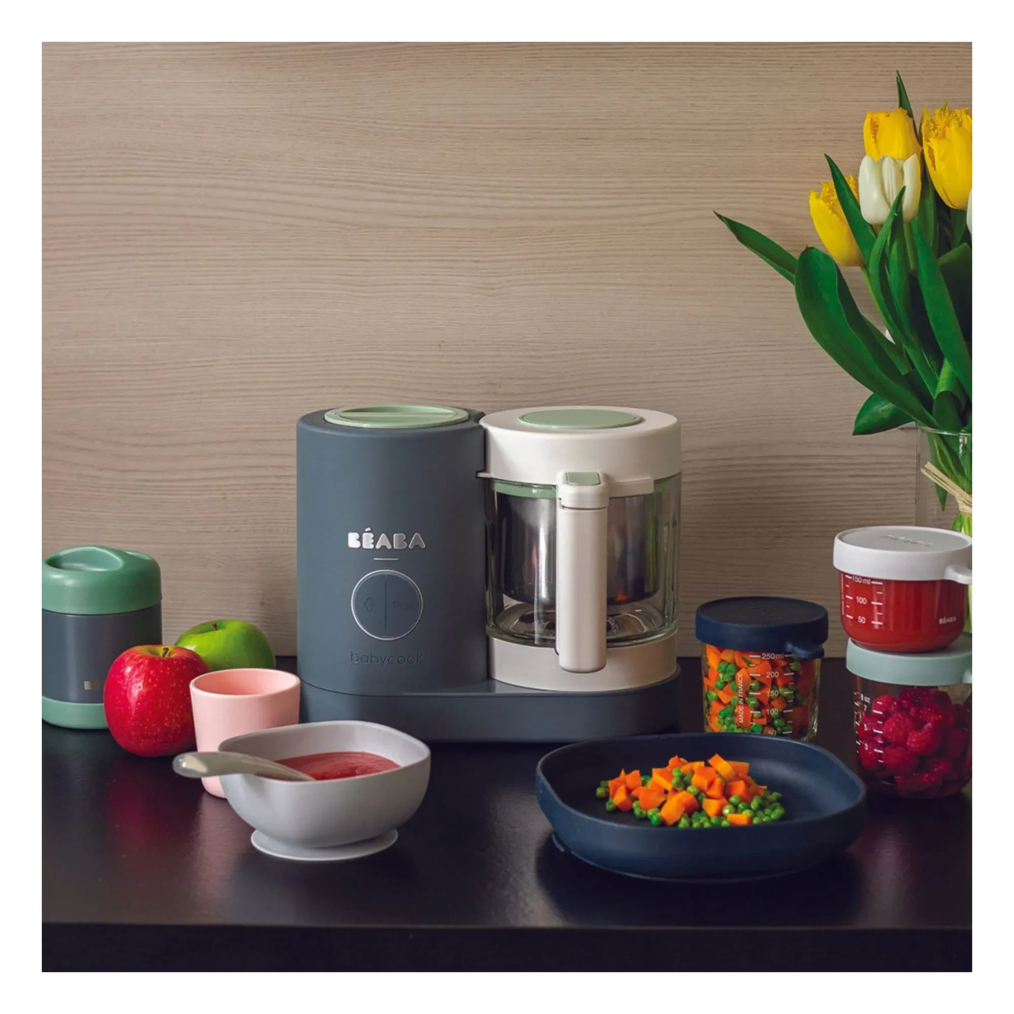 Béaba - Babycook Neo 4-in-1 Babykostzubereiter | Grau