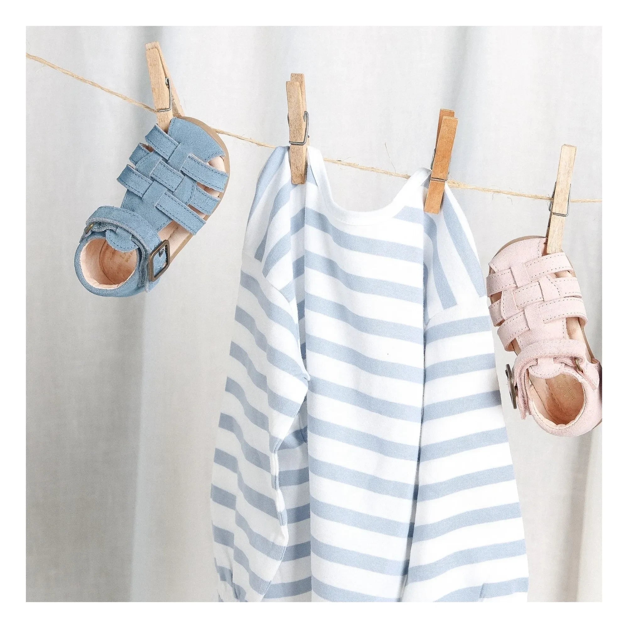 Lazare - Ernest Wildledersandalen | Denimblau