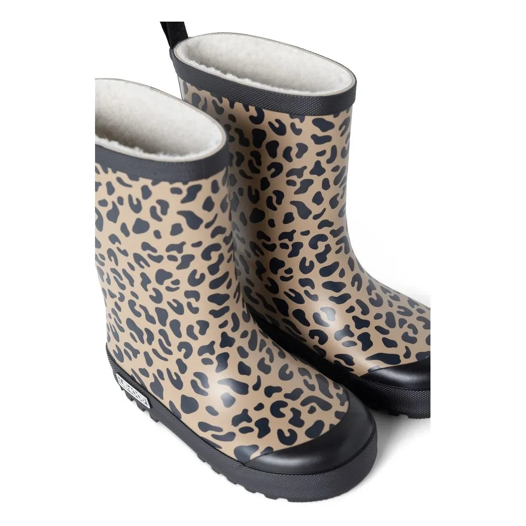 Liewood - Mason Leopard Regenstiefel | Braun