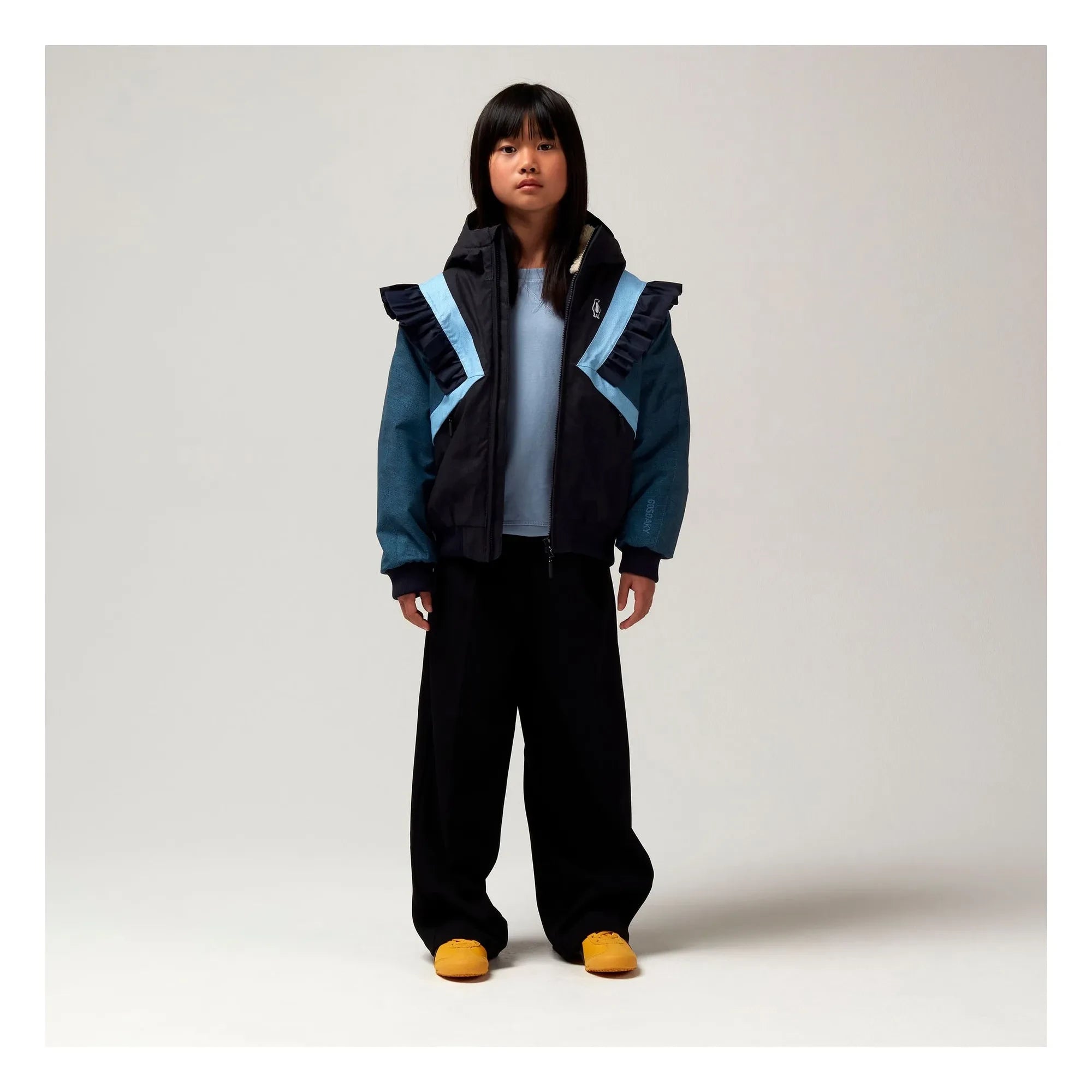 Gosoaky - Smiling Dove wasserdichte Jacke | Blau