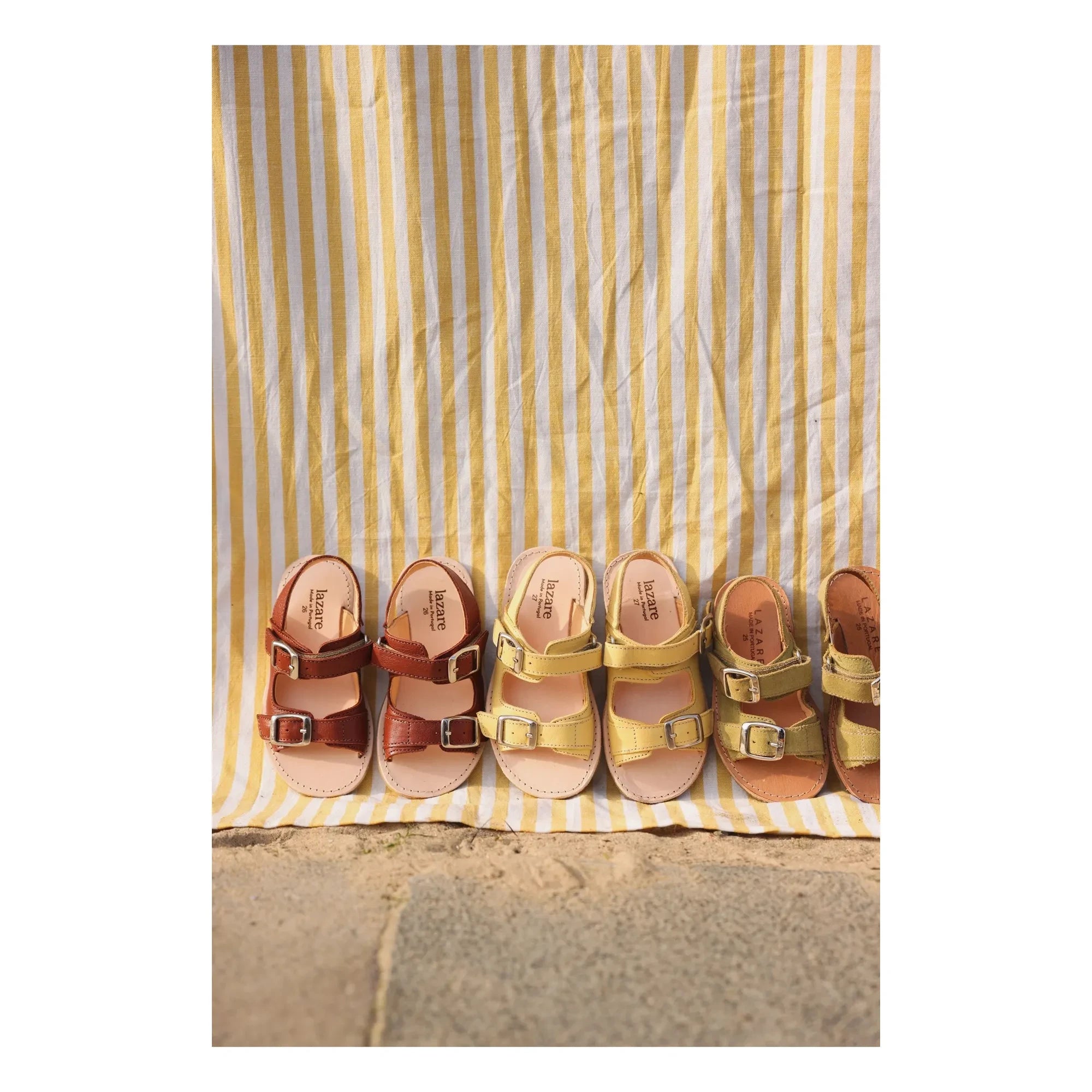 Lazare - Gisèle Sandalen | Blassgelb