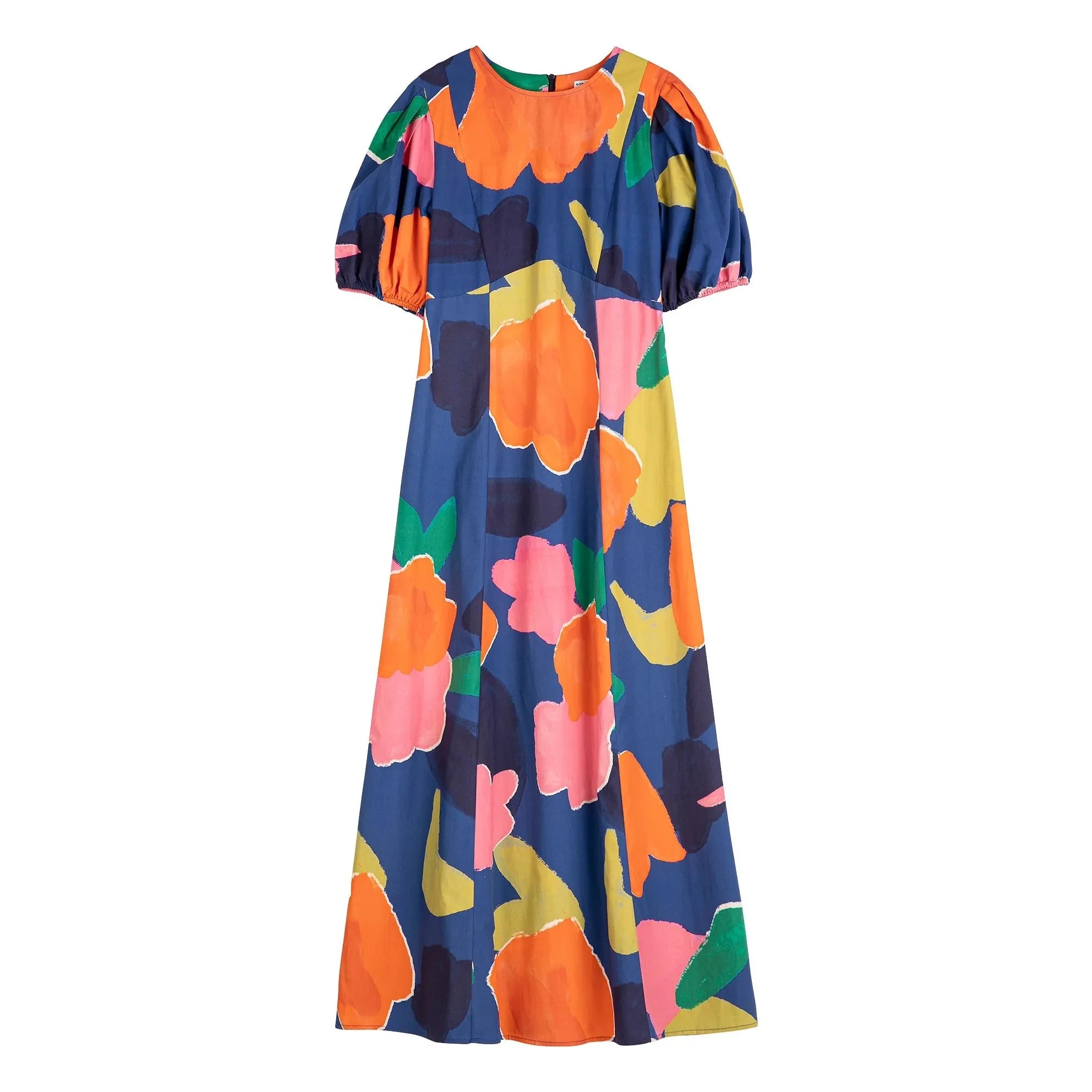 Bobo Choses - Blooming Color Bio-Baumwollkleid | Blau