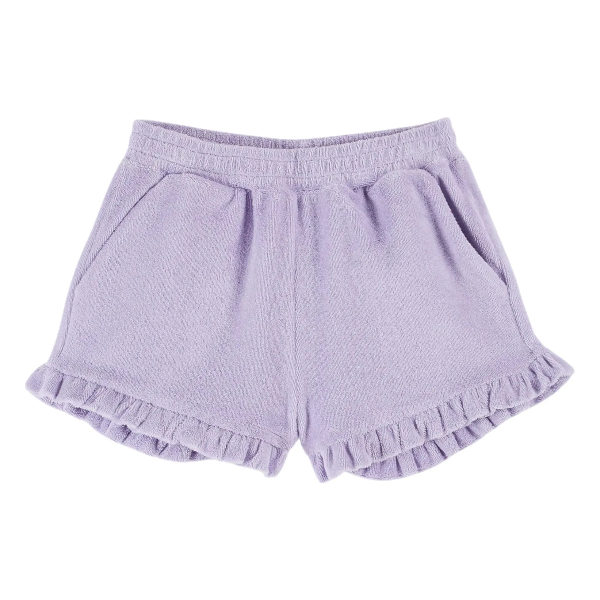 Emile et Ida - Terry-Rüschenshorts | Mauve
