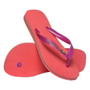Havaianas – Brasil Logo Zehentrenner | Koralle