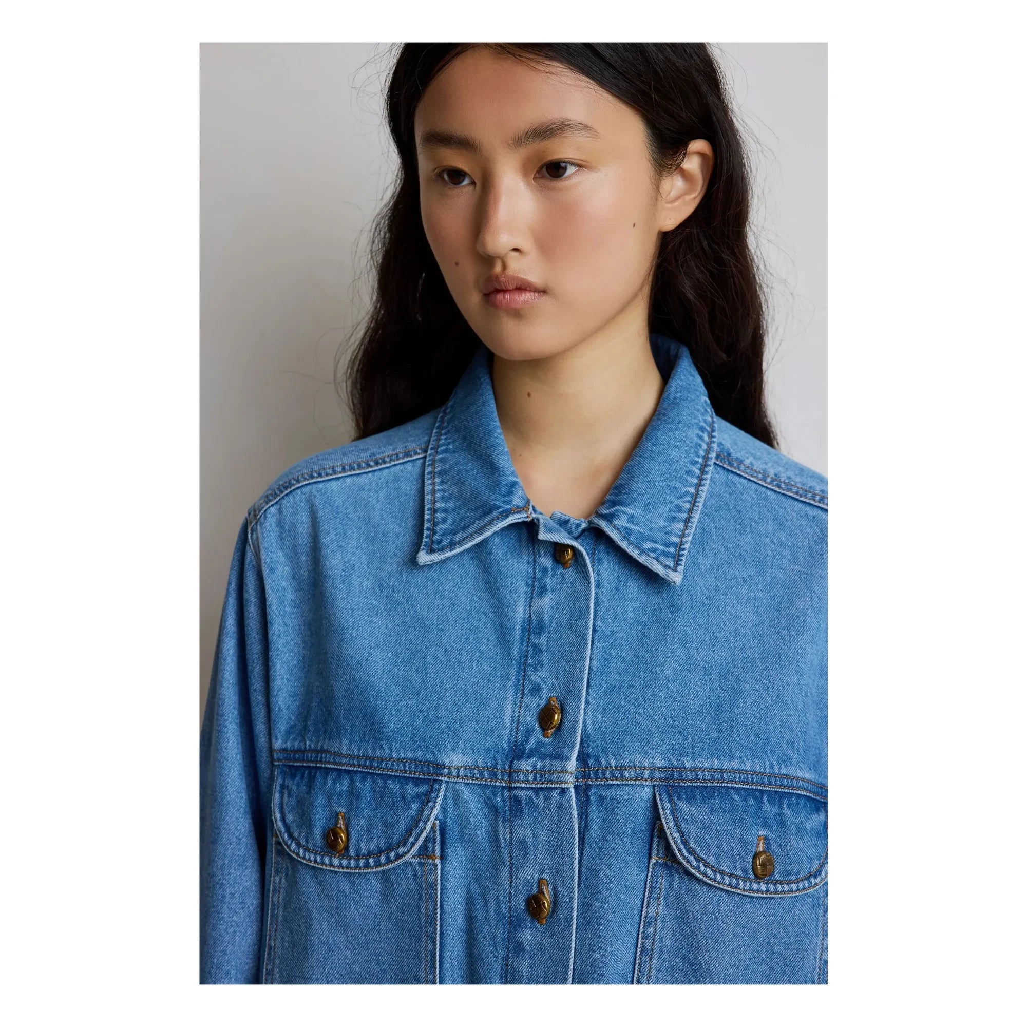 Hod - Elly Denim Sahara Jacke | Blau