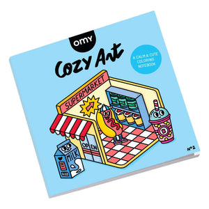 Omy – Supermarkt Malbuch