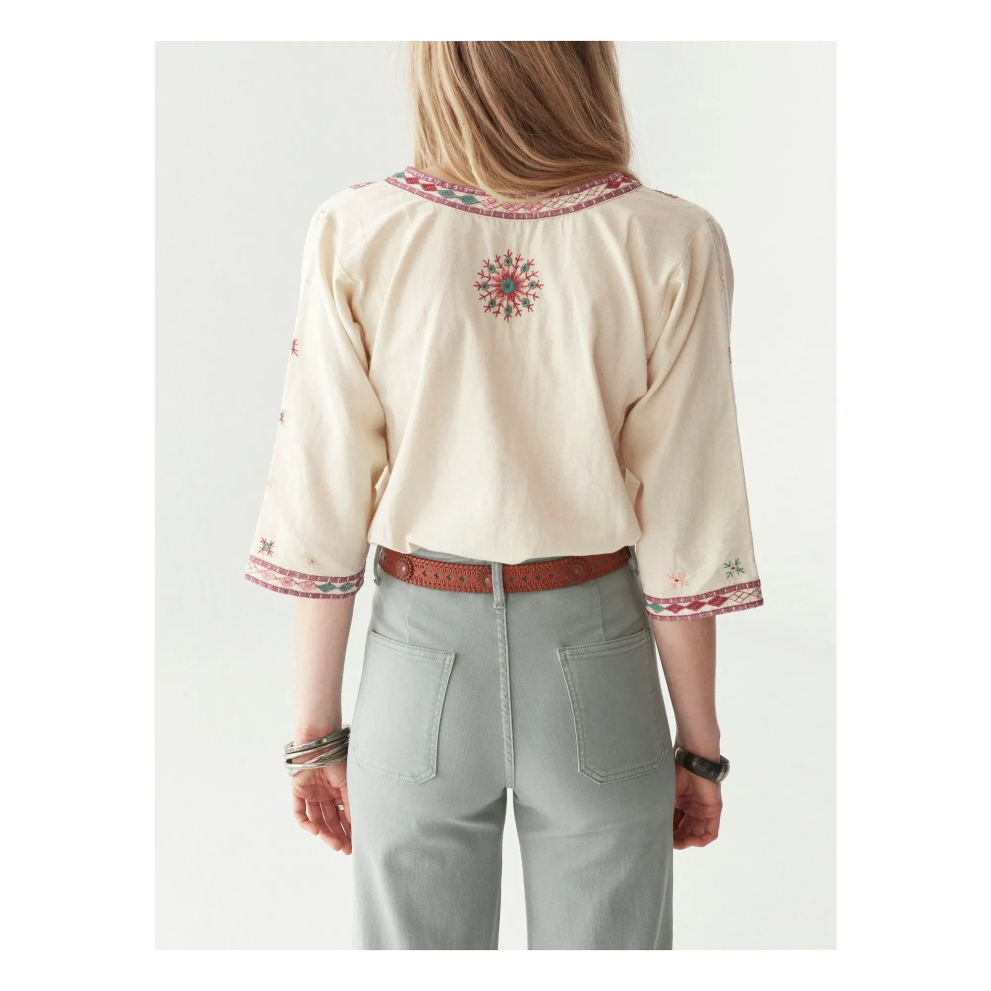 Maison Hotel - Choti Holi Nimirta Bluse | Ecru