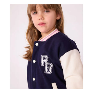 Petit Bateau - Teddy-Jacke | Marineblau