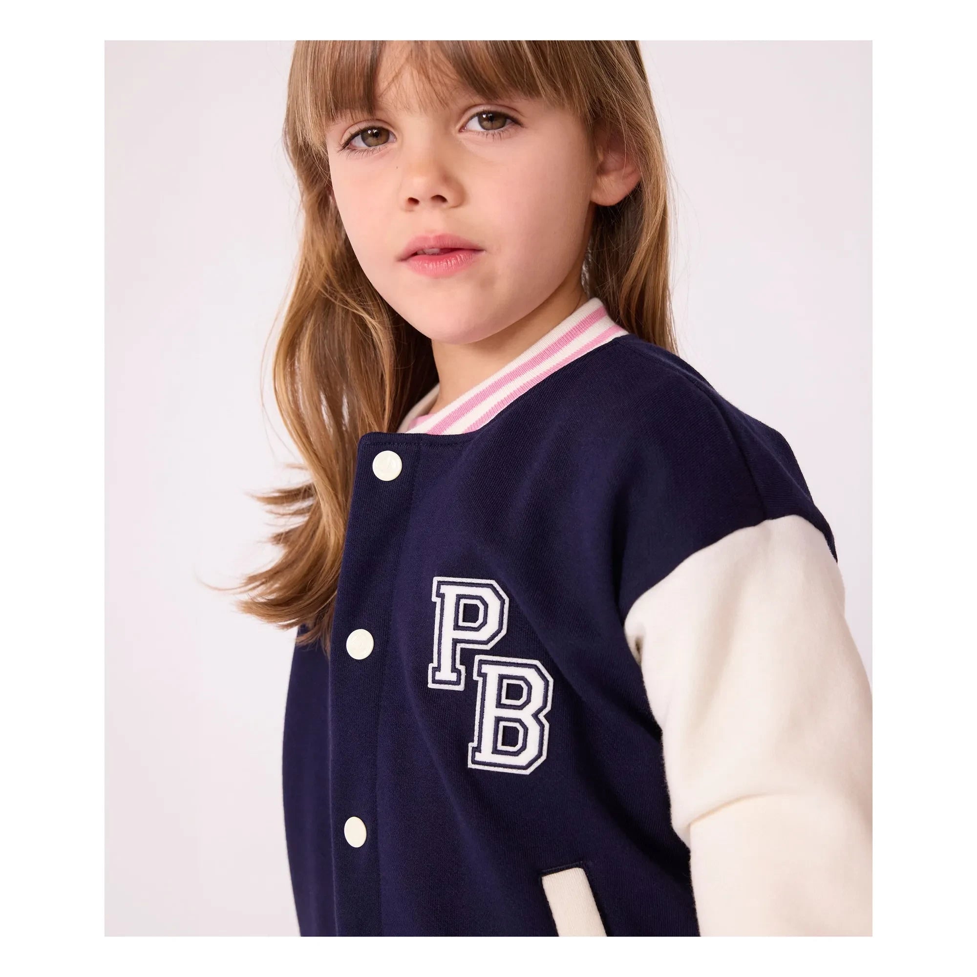 Petit Bateau - Teddy-Jacke | Marineblau