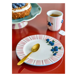 Bloomingville - Dessertteller - 4er Set | Rosa